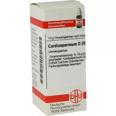 CARDIOSPERMUM D 200 Globuli, 10 g