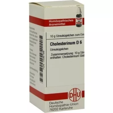 CHOLESTERINUM D 6 Globuli, 10 g