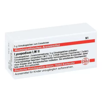 LYCOPODIUM LM II Globuli, 5 g