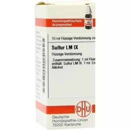 SULFUR LM IX Dilution, 10 ml