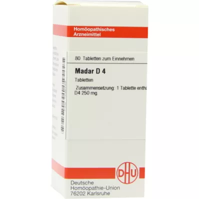MADAR D 4 Tabletten, 80 St
