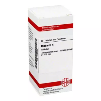 DHU Madar D 4 Tabletten, 80 St