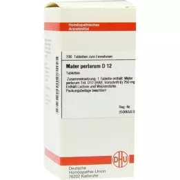 MATER PERLARUM D 12 Tabletten, 200 St