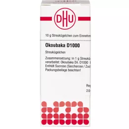 OKOUBAKA D 1000 Globuli, 10 g