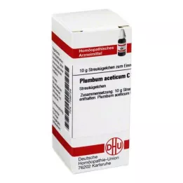 PLUMBUM ACETICUM C 30 Globuli, 10 g