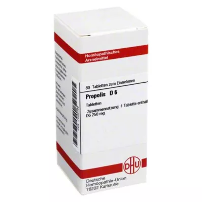 PROPOLIS D 6 Tabletten, 80 St