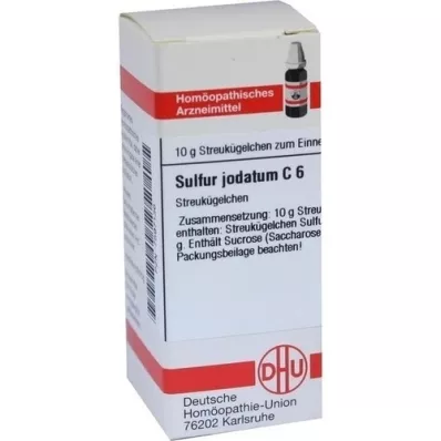 SULFUR JODATUM C 6 Globuli, 10 g