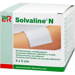 SOLVALINE N Kompressen 5x5 cm steril, 25 St
