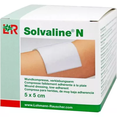 SOLVALINE N Kompressen 5x5 cm steril, 25 St