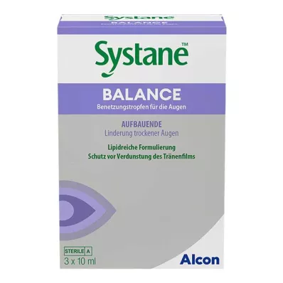 Systane Balance Augentropfen, 3X10 ml