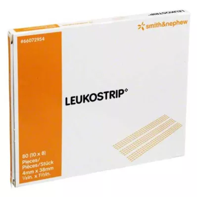 LEUKOSTRIP Wundnahtstreifen 4x38 mm, 10X8 St
