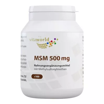 MSM Kapseln von Vita World, 100 St