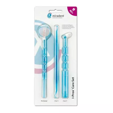 MIRADENT Pflegeset I-Prox Care Set blau trans., 1 P