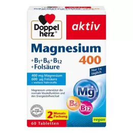 DOPPELHERZ Magnesium 400 mg Tabletten, 60 St