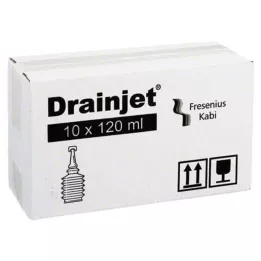 FREKA DRAINJET Kochsalzlösung 0,9% ISO, 10X120 ml