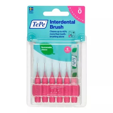 TEPE Interdentalbürste Original 0,4mm ISO 0 pink, 6 St