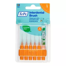 TEPE Interdentalbürste Original 0,45mm ISO 1 orange, 6 St