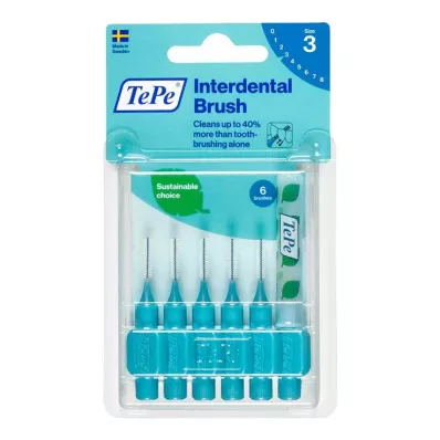 TEPE Interdentalbürste Original 0,6mm ISO 3 blau, 6 St