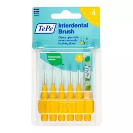 TEPE Interdentalbürste Original 0,7mm ISO 4 gelb, 6 St