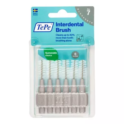 TEPE Interdentalbürste Original 1,3mm ISO 7 grau, 6 St