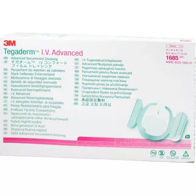 TEGADERM 3M I.V. Advanced Fixierv.8,5x11,5 cm 1685, 50 St