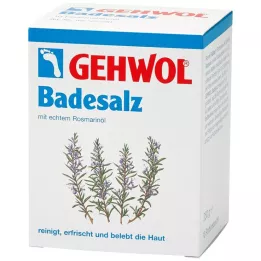 Gehwol Rosmarin Badesalz Por, 10X25 g