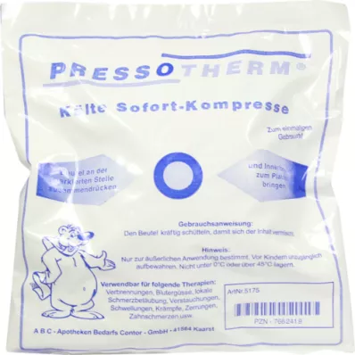 PRESSOTHERM Kälte Sofort Kompressen, 1 St