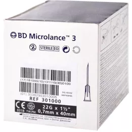 BD MICROLANCE Sonderkanüle 22 G 1 1/2, 100 St