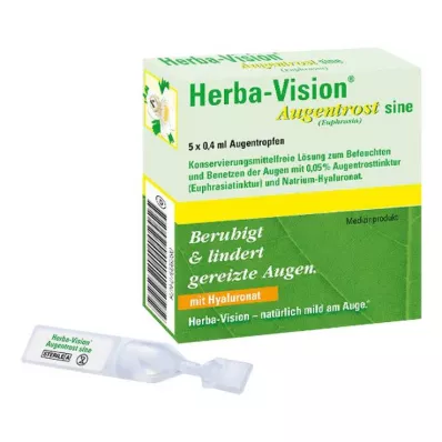 HERBA-VISION Augentrost sine Augentropfen, 5X0.4 ml