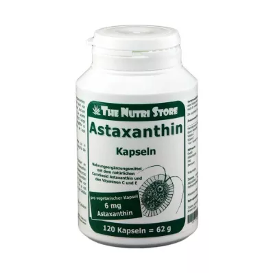 Astaxanthin 6 mg vegetarische Kapseln, 120 St