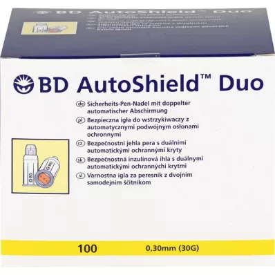 BD AUTOSHIELD Duo Sicherheits-Pen-Nadeln 5 mm, 100 St