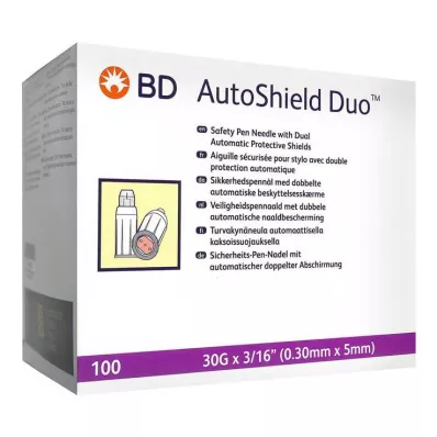 BD Autoshield Duo Sicherheits Pen Nadel 5 mm, 100 St