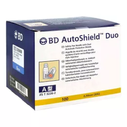 BD AUTOSHIELD Duo Sicherheits-Pen-Nadeln 8 mm, 100 St