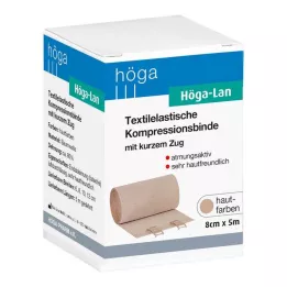 HÖGA-LAN Kurzzugbinde 8 cmx5 m, 1 St