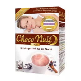 CHOCO NUIT Gute-Nacht-Schokogetränk Pulver, 10 St