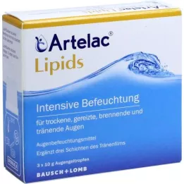 ARTELAC Lipids MD Augengel, 3X10 g