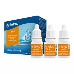 ARTELAC Lipids MD Augengel, 3X10 g