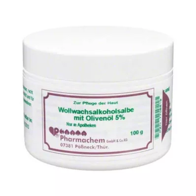 WOLLWACHSALKOHOLSALBE m.Olivenöl 5%, 100 g