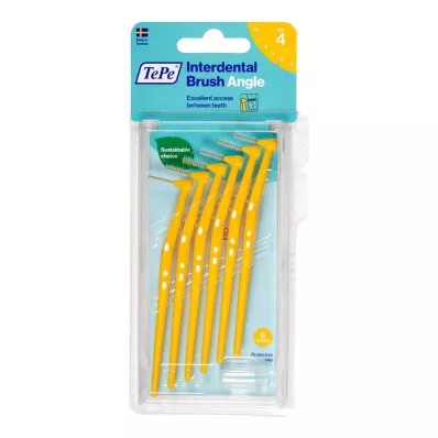 TEPE Interdentalbürste Angle 0,7mm ISO 4 gelb, 6 St