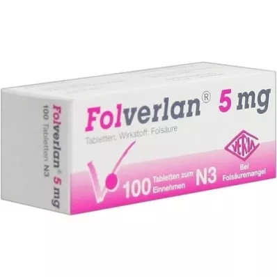 FOLVERLAN 5 mg Tabletten, 100 St