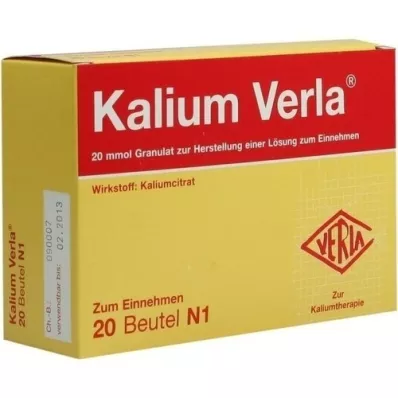 KALIUM VERLA Granulat Btl., 20 St