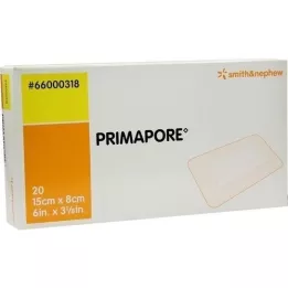 PRIMAPORE 8x15 cm Wundverband steril, 20 St