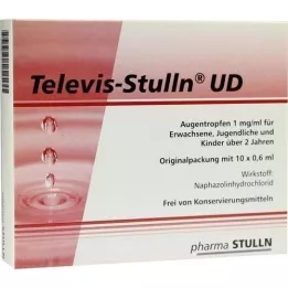 TELEVIS Stulln UD Augentropfen, 10X0.6 ml