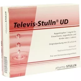 TELEVIS Stulln UD Augentropfen, 20X0.6 ml