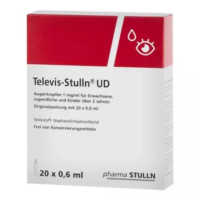 TELEVIS Stulln UD Augentropfen, 20X0.6 ml