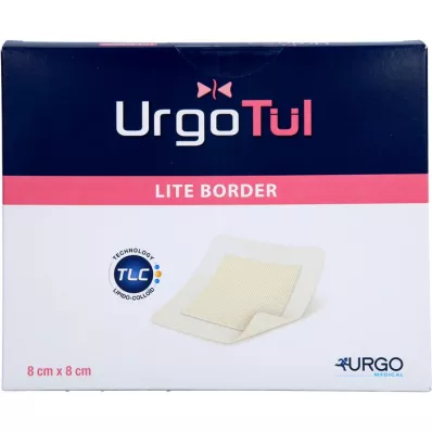 URGOTÜL Lite Border 8x8 cm Verband, 10 St