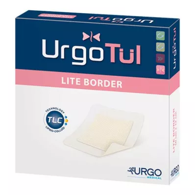 URGOTÜL Lite Border 8x8 cm Verband Spender, 50 St