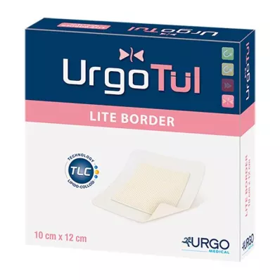 Urgotül Lite Border 10x12 cm Verband, 10 St
