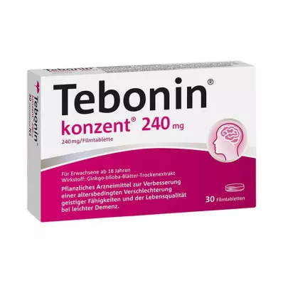 Tebonin konzent 240 mg Filmtabletten, 30 St Tebonin konzent 240 mg Filmtabletten, 30 St