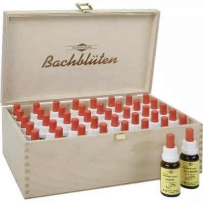 Original BACHBLüTEN Murnauer Tropfen- Set in Holzbox, 38X20 ml